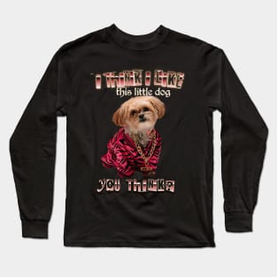 Cute Golden Dog Funny Saying Long Sleeve T-Shirt